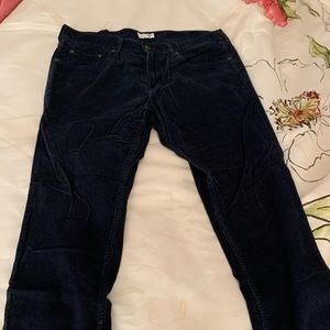 Men’s Old Navy Blue Corduroy Pants